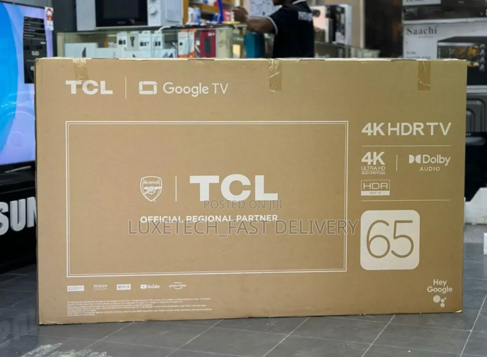 TCL 65" Google Smart Tv