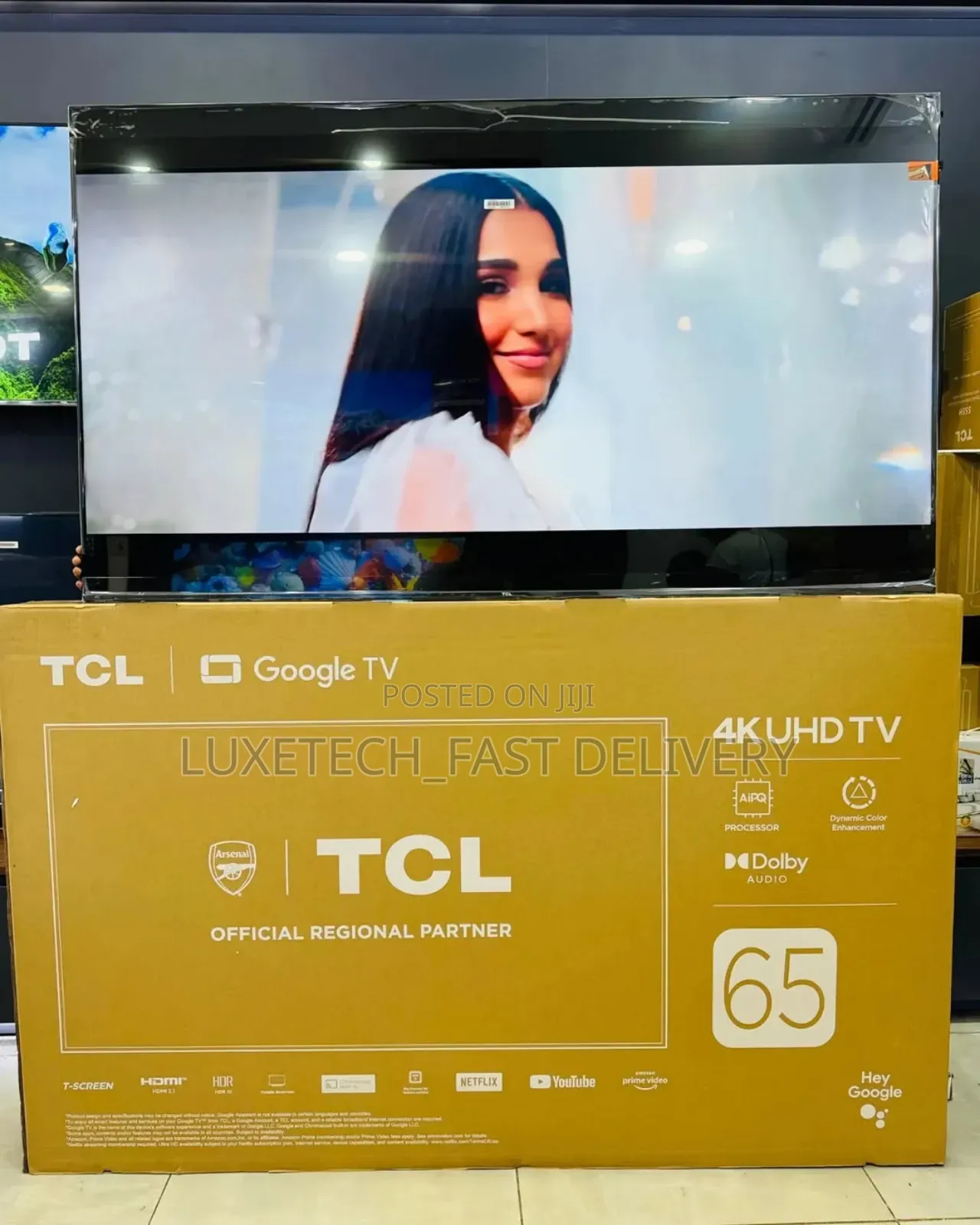 TCL 65" Smart Android Tv