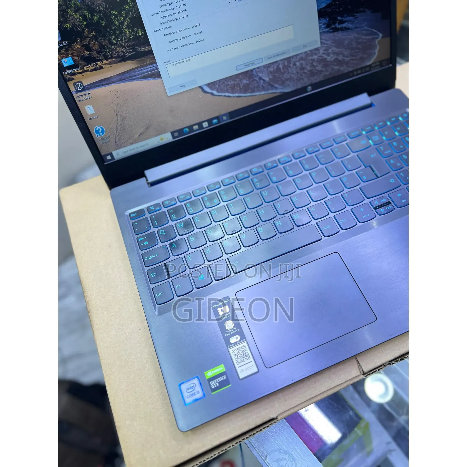 Laptop Lenovo IdeaPad L340 16GB Intel Core I5 SSD 512GB