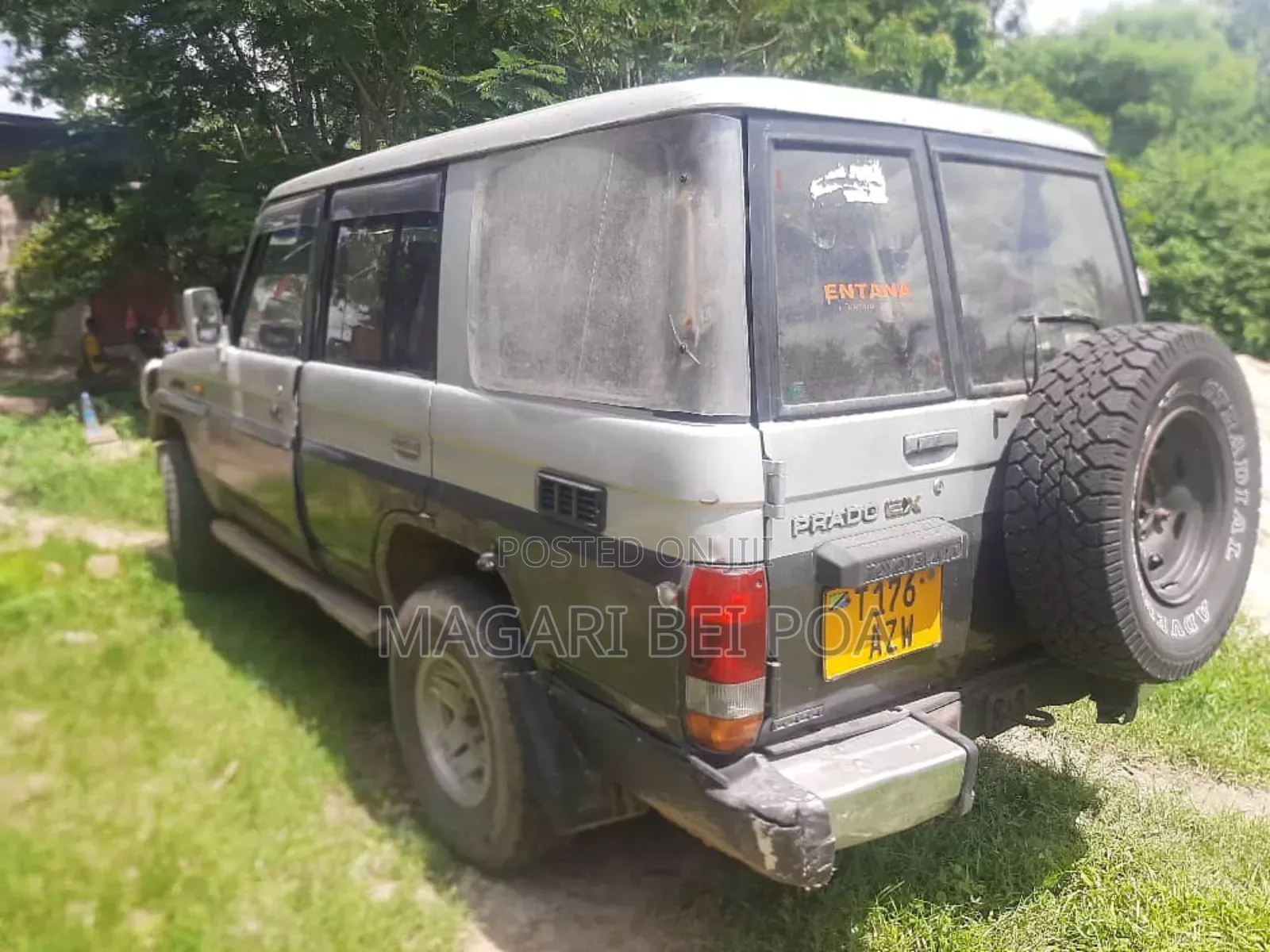 Toyota Land Cruiser Prado 2000 Gray