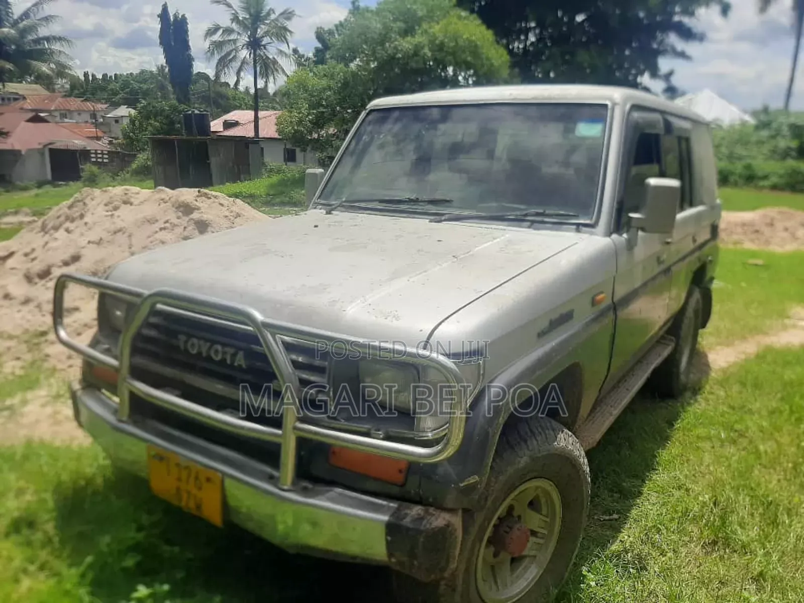 Toyota Land Cruiser Prado 2000 Gray