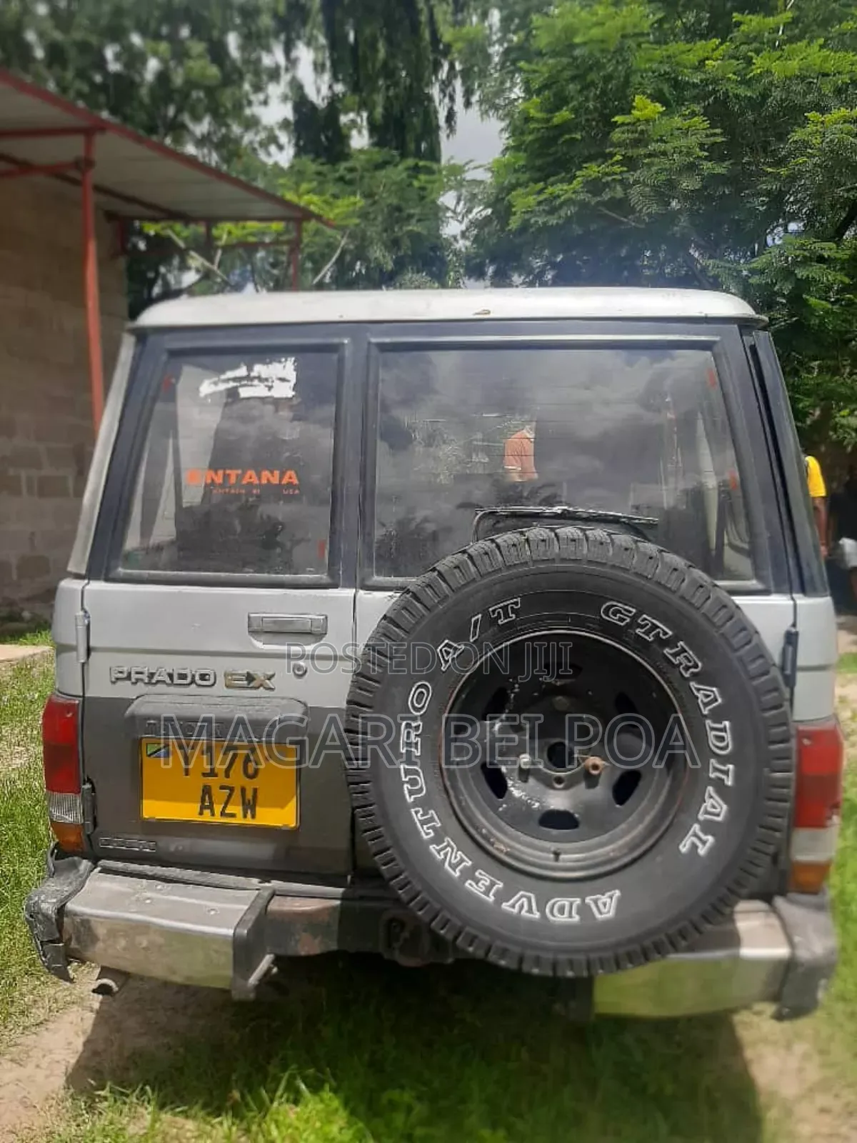 Toyota Land Cruiser Prado 2000 Gray