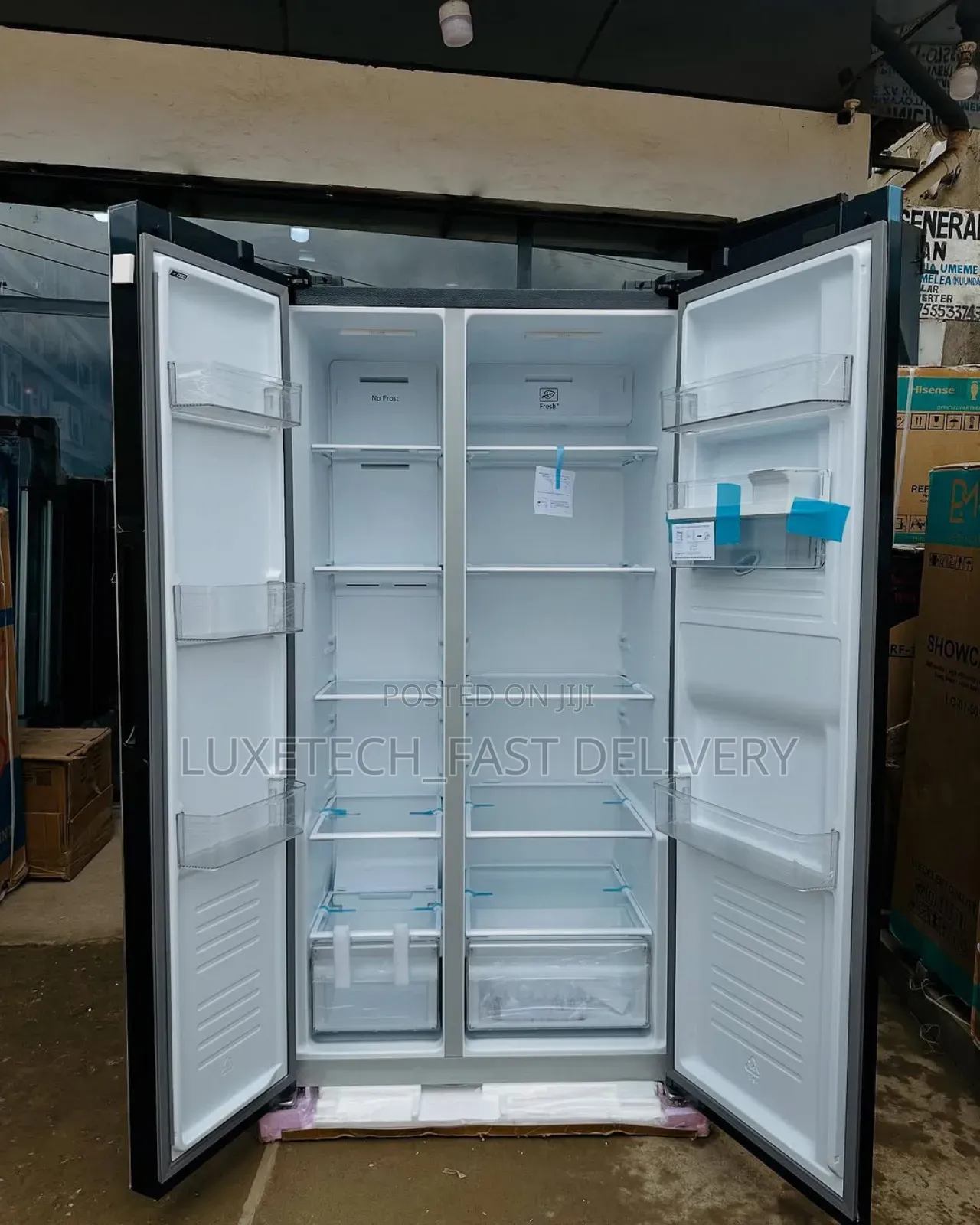 Aero Refrigerator 500l Side by Side With Water Dispenser