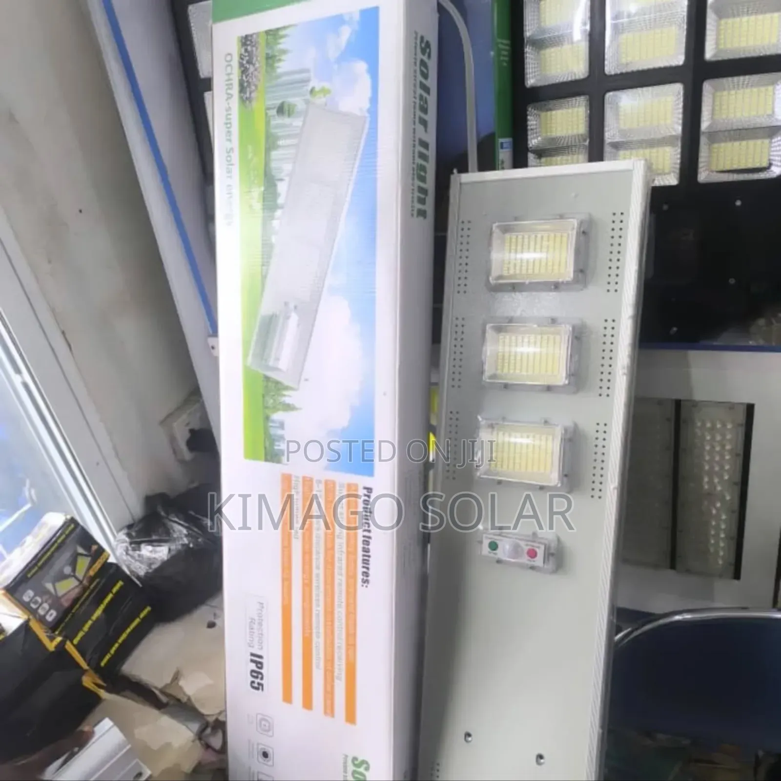 Solar Powered Street Light 300w Super Bright