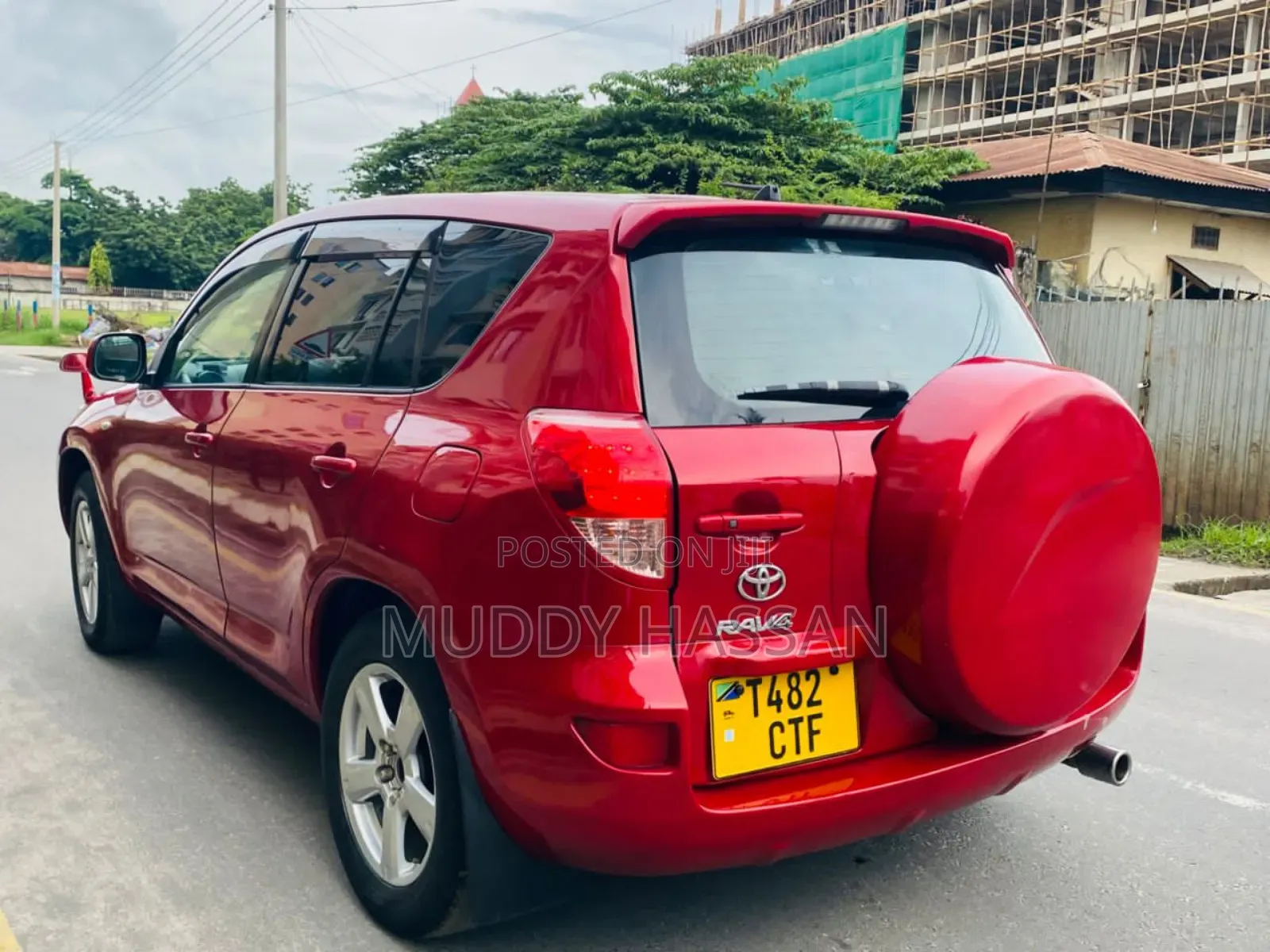 Toyota RAV4 2008 Red