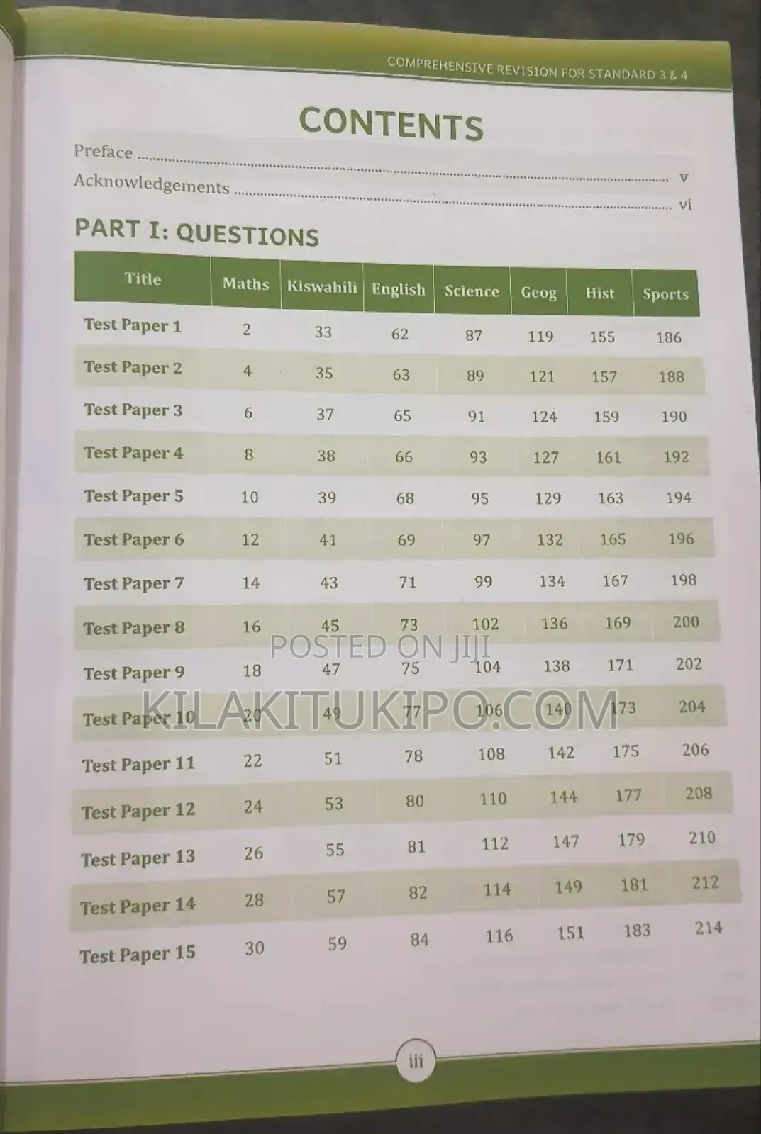 Necta Standard 3 & 4 Comprehensive Revision Book
