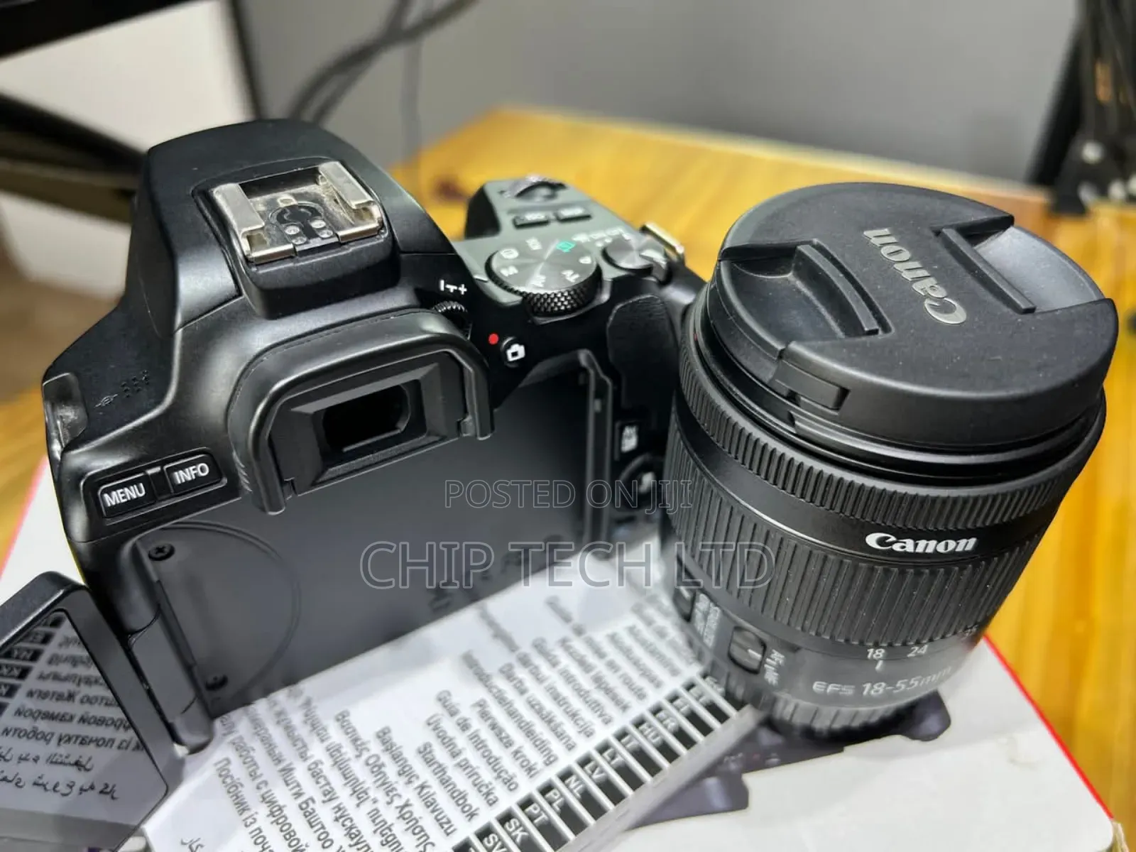 Canon 250d With Lens and Bag
