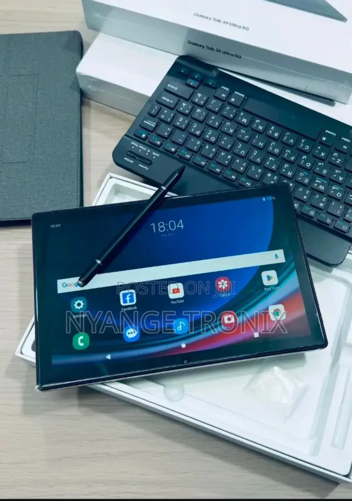 New Samsung Galaxy Tab S9 Ultra 256 GB Black