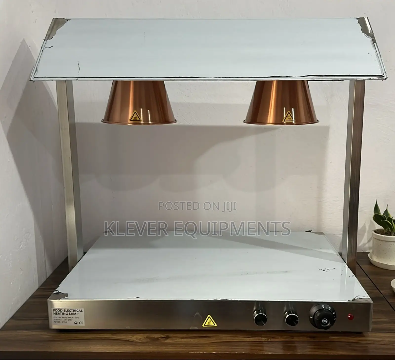 Deluxe 2-Head Food Warmer Lamp