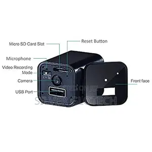 CCTV Spy Charger Security Camera (Chaji Ila Ikona Spy Camera