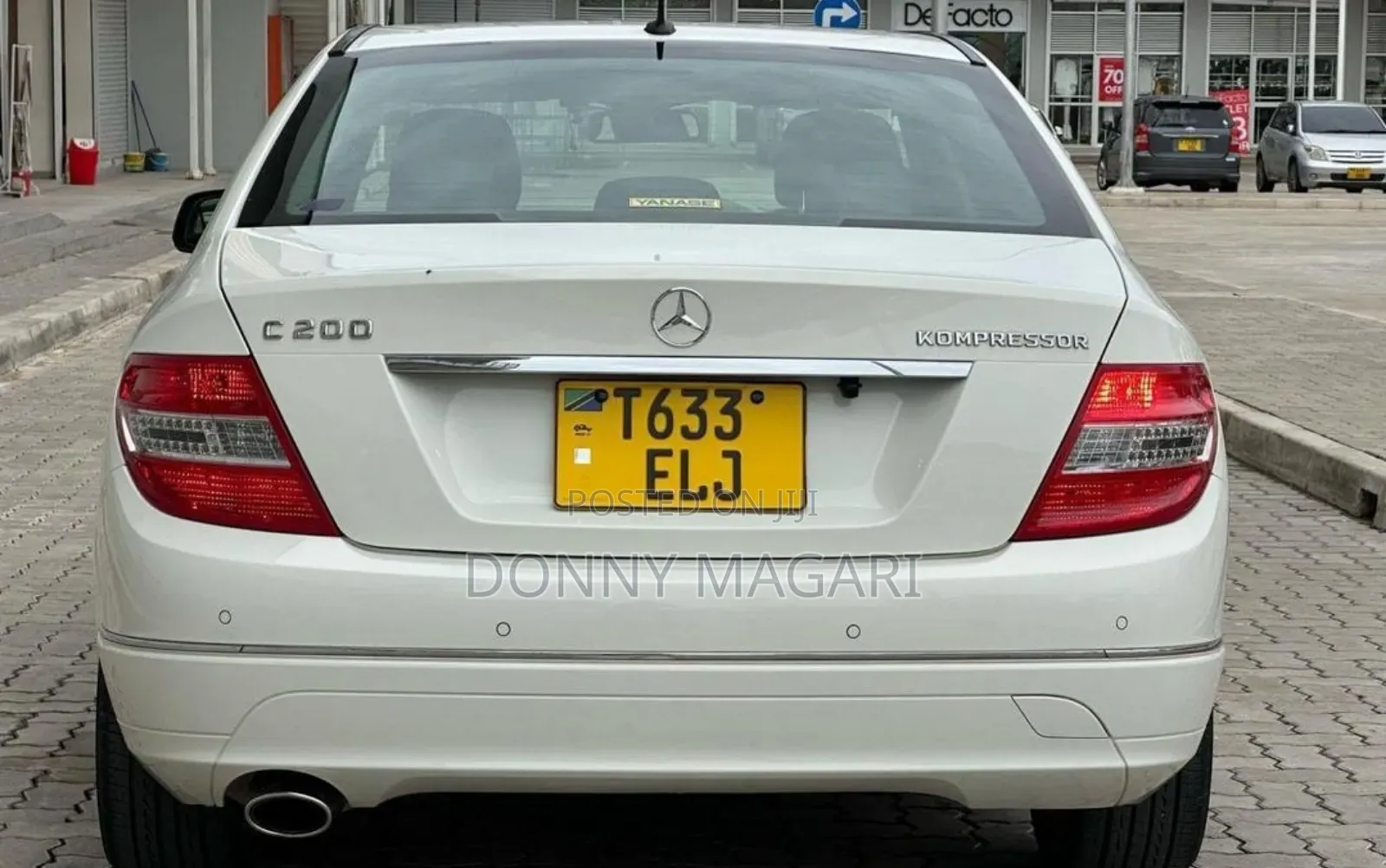Mercedes-Benz C200 2008 White