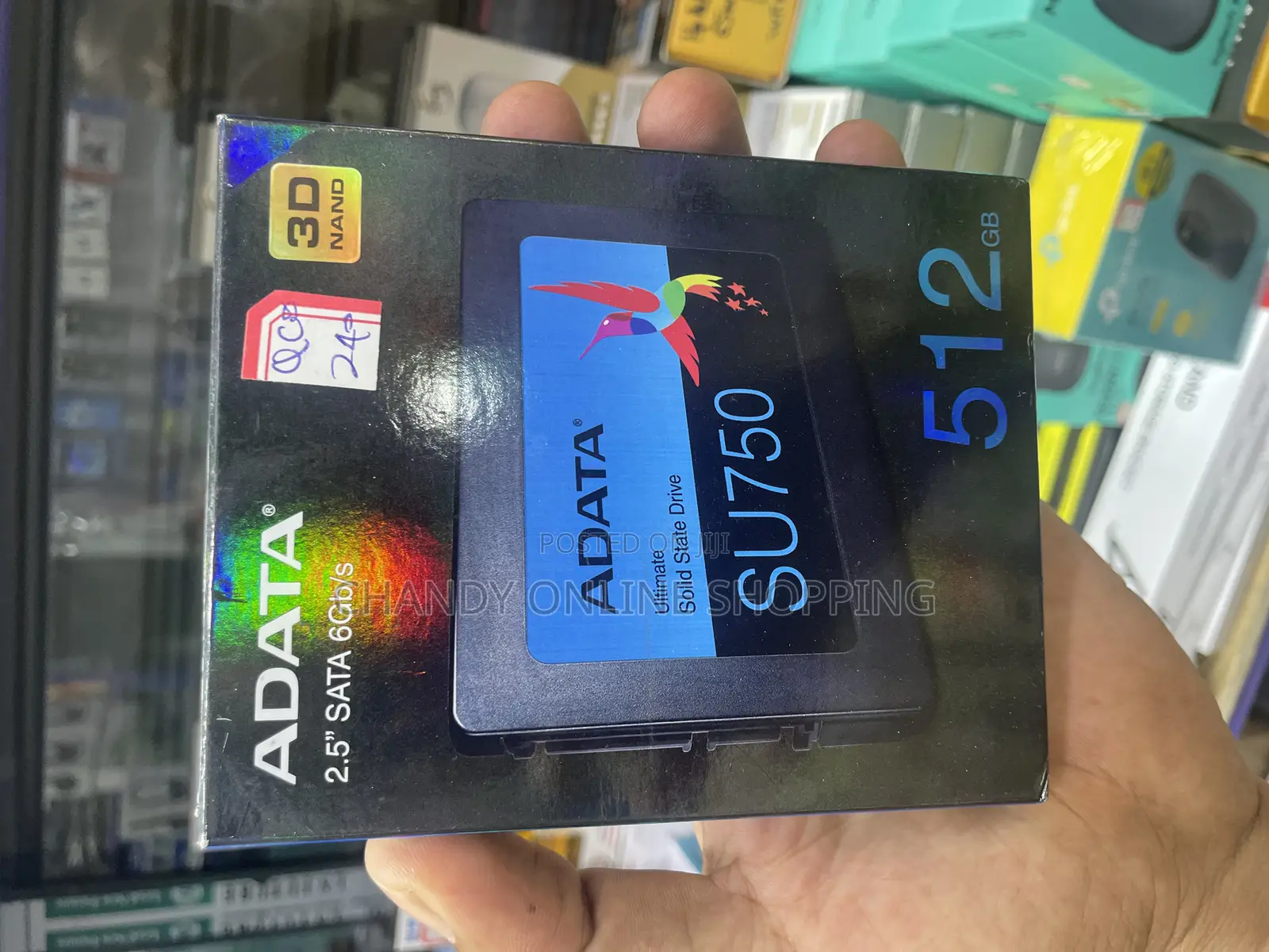 Adata Technology Ultimate Su750 512gb 2.5′′ Sata Iii SSD