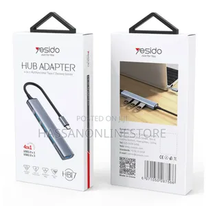 Yesido Hb17 Type-C to Usb and Charging Usb Hub 4 in 1