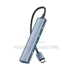 Yesido Hb17 Type-C to Usb and Charging Usb Hub 4 in 1