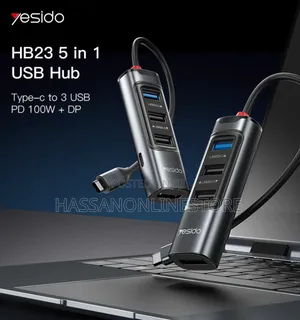 Yesido Hb23 Hub Adapter 6in1 Usbc