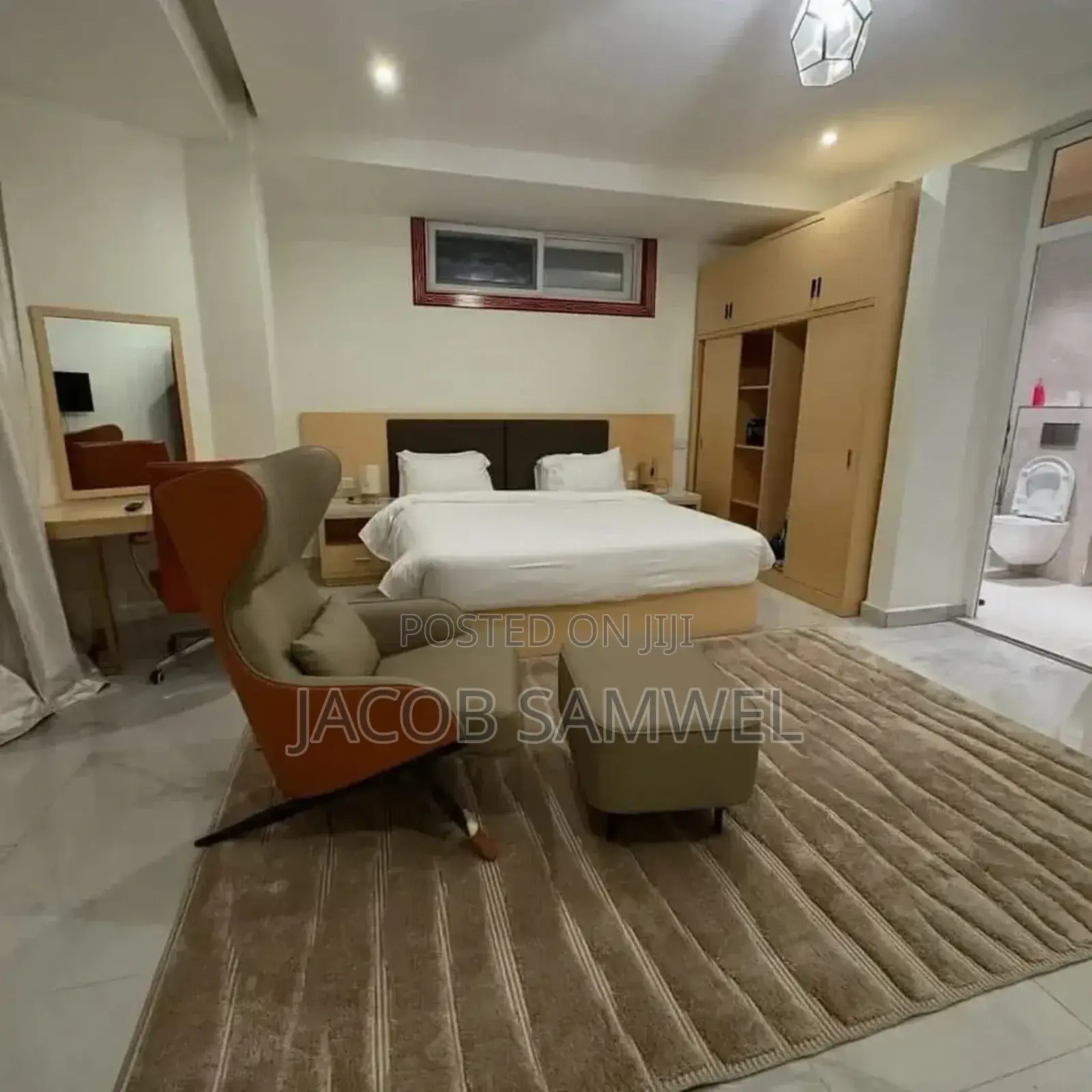 Furnished 1bdrm House in Msasani, Kinondoni for rent