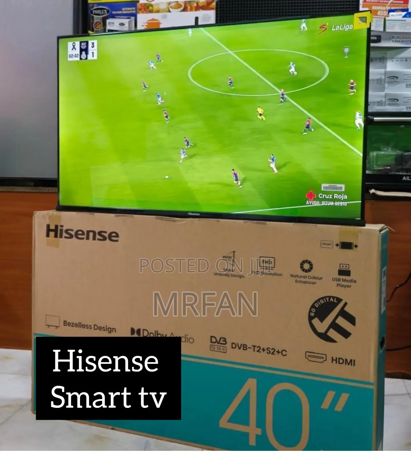 Hisense Smart Tv 40 Inch New