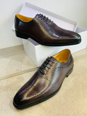 Original and Available Leather Shoes / Viatu Bora Vua Ngozi