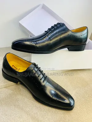 Original and Available Leather Shoes / Viatu Bora Vua Ngozi