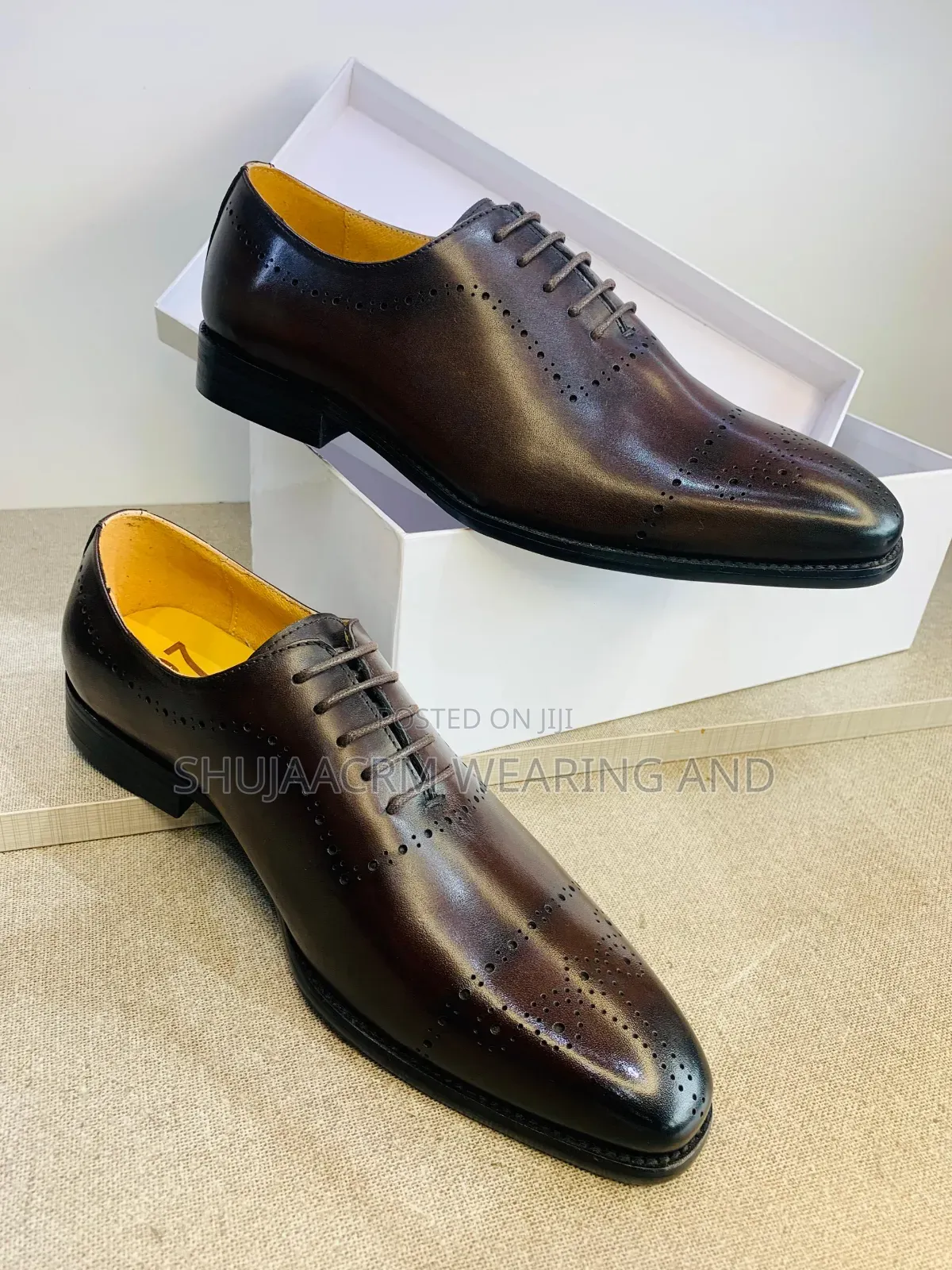 Original and Available Leather Shoes / Viatu Bora Vua Ngozi