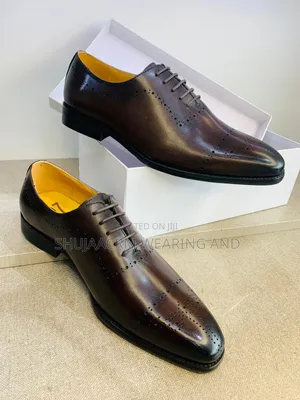 Original and Available Leather Shoes / Viatu Bora Vua Ngozi