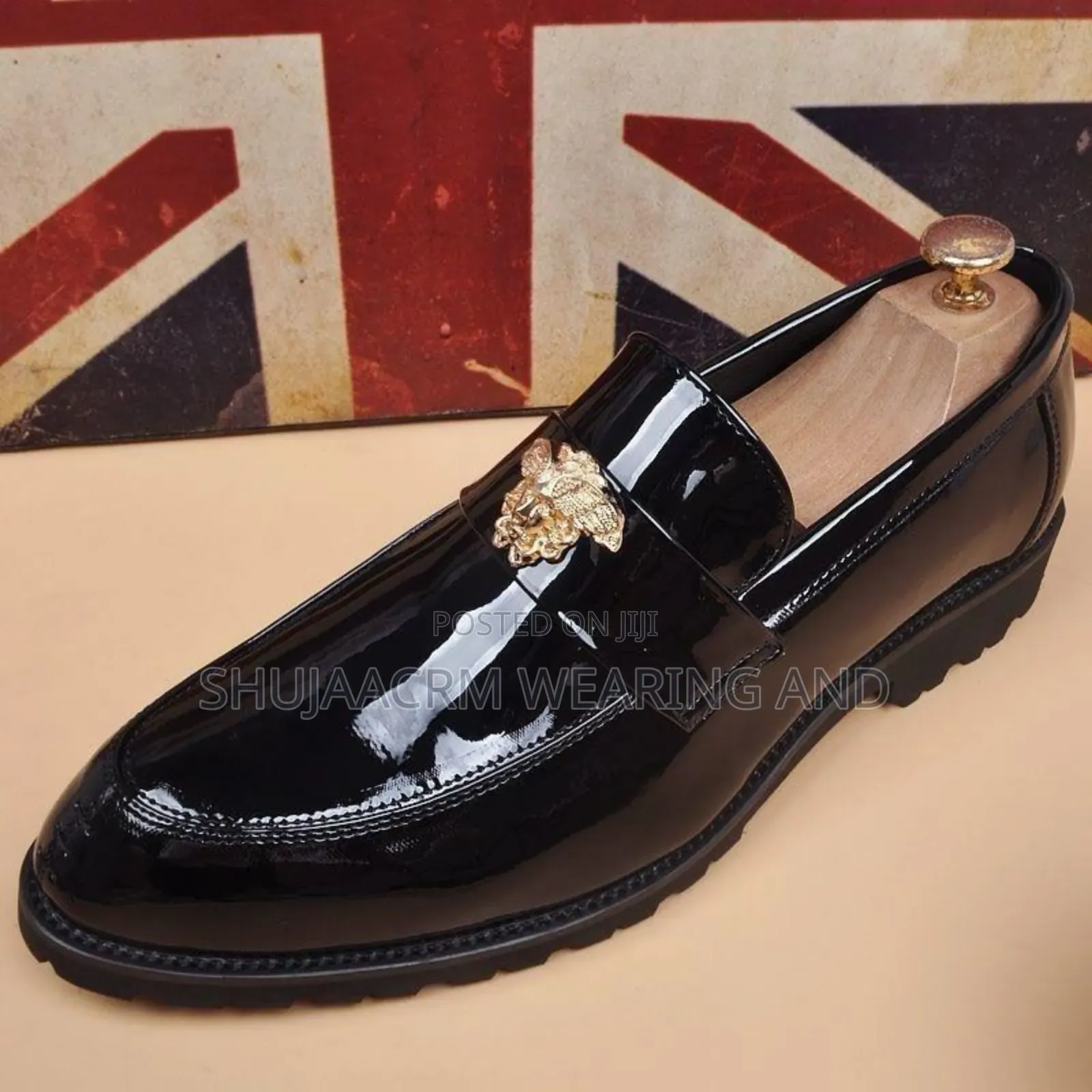 Original Versace Shoes /Viatu Vikali Vya Ngozi
