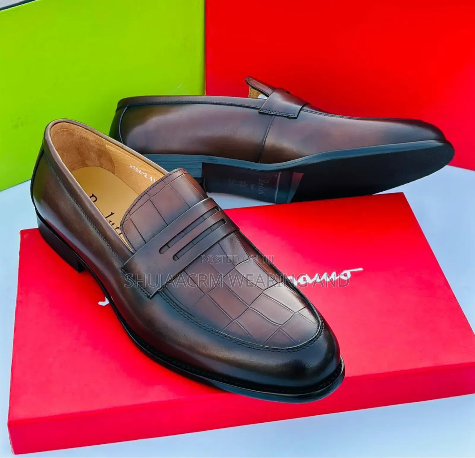 Viatu Vya Ngozi Original/Berluti Brand