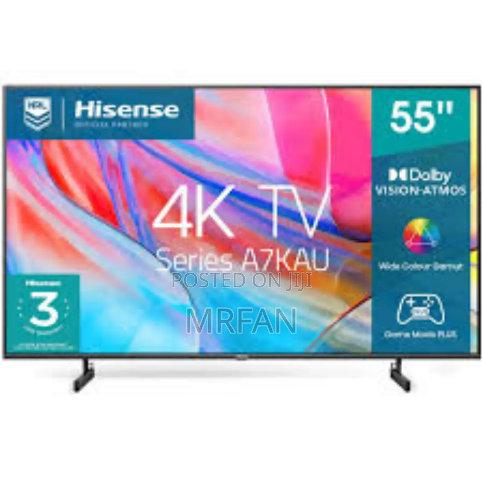 Hisense Smart Tv Uhd 55 Inch New