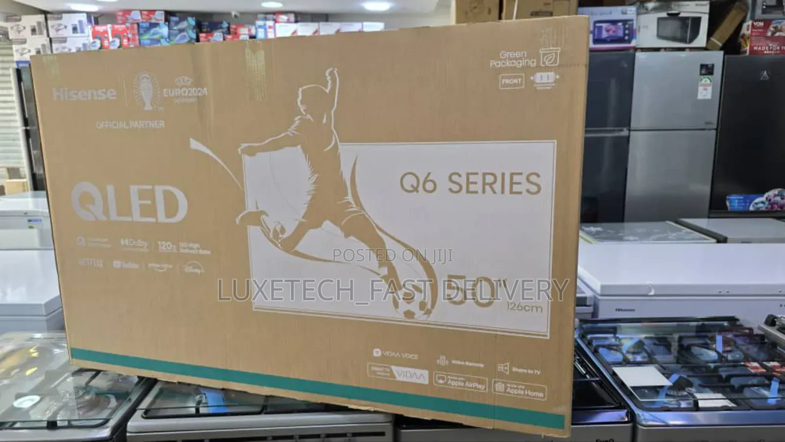 Hisense 50-Inch Qled Smart Tv Quantum Dot