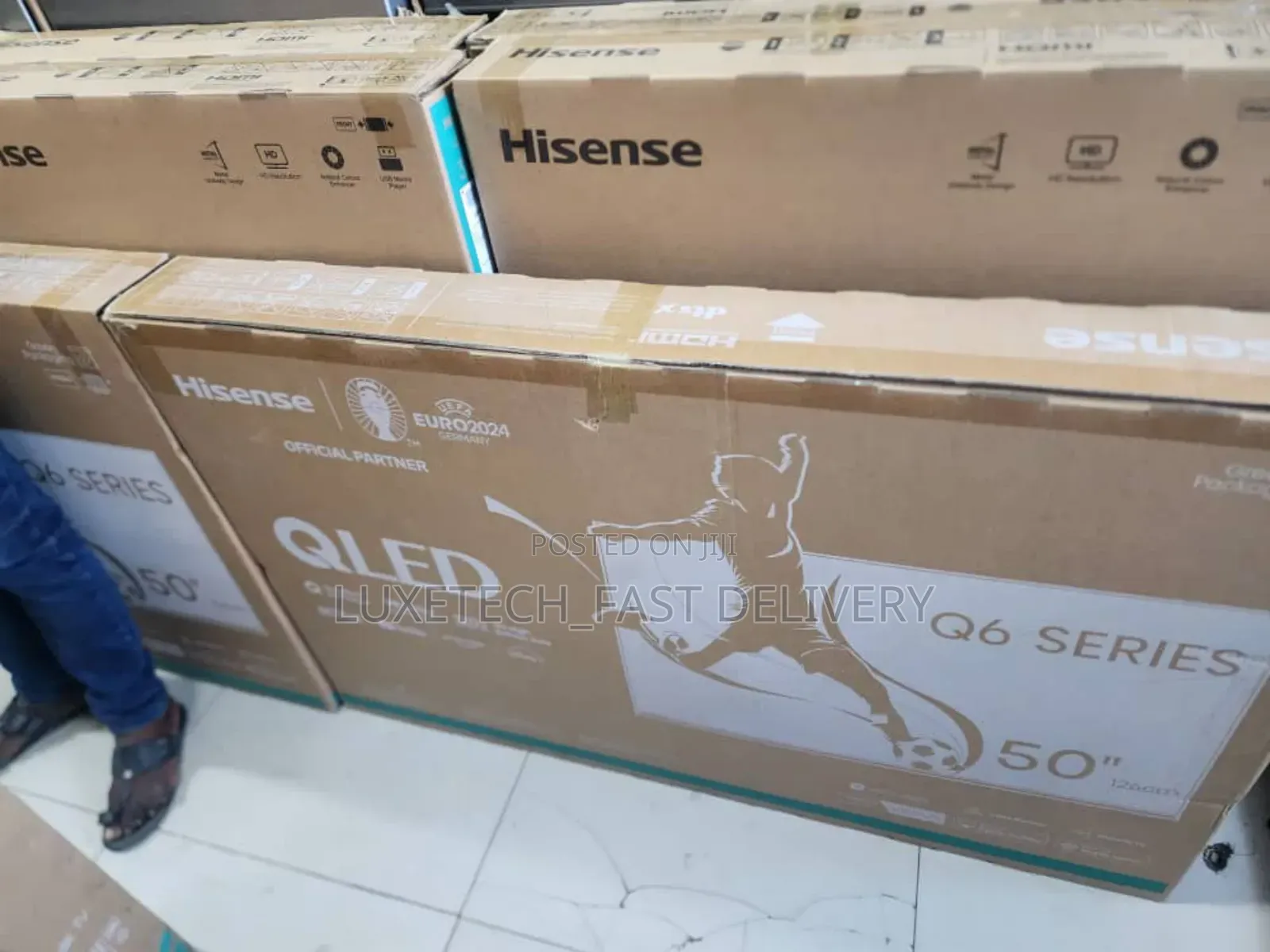 Hisense 50-Inch Qled Smart Tv Quantum Dot