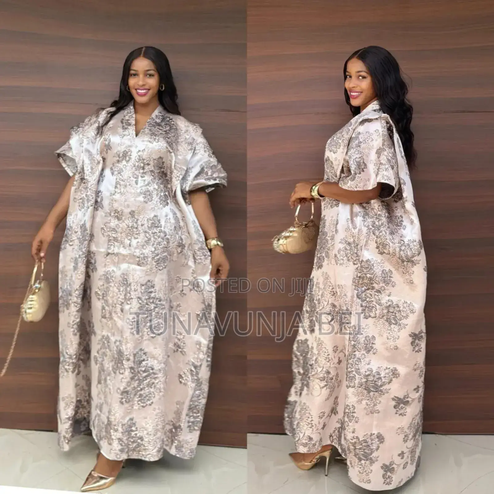 Brocader Dress / Gauni Nzuri Za Kikee