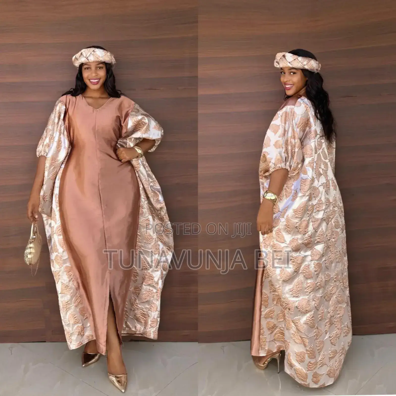 Brocader Dress / Gauni Nzuri Za Kikee