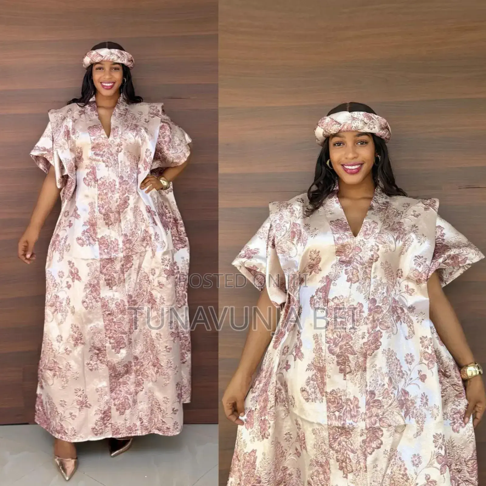 Brocader Dress / Gauni Nzuri Za Kikee