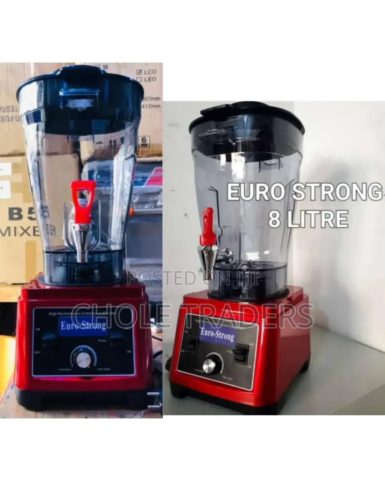 Euro Strong 8 Litres High Performance Commercial Blender