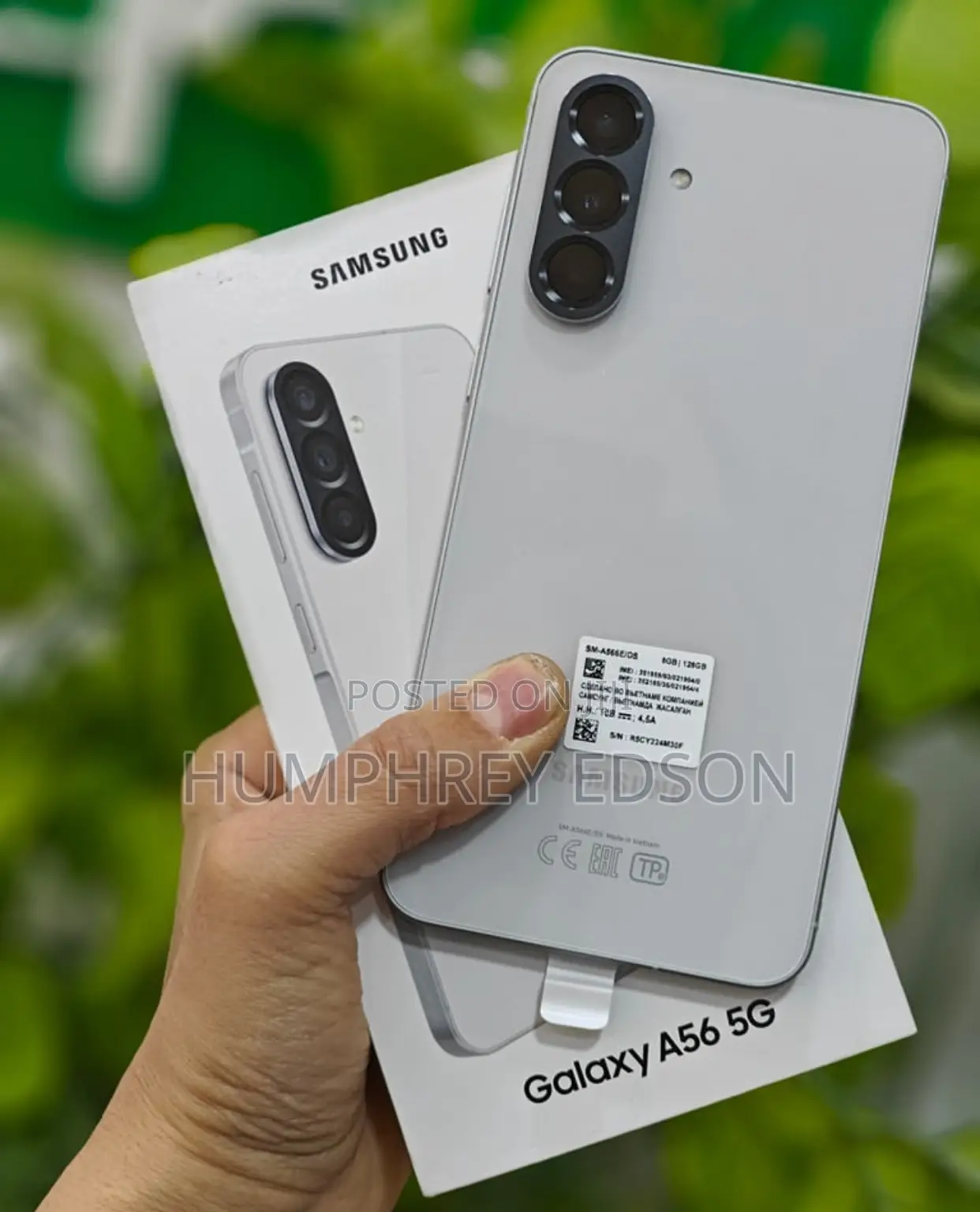 New Samsung Galaxy A56 256 GB Silver