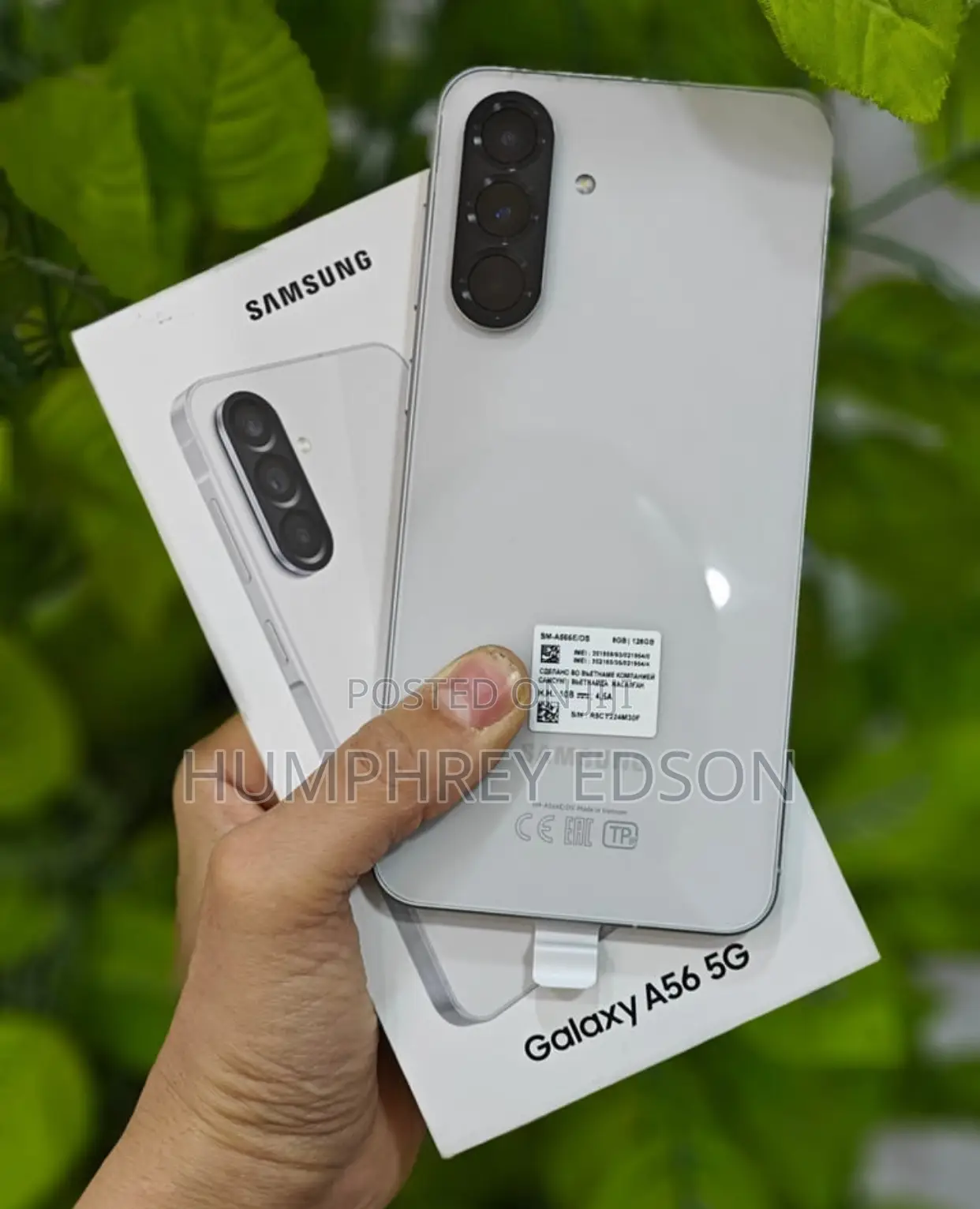 New Samsung Galaxy A56 256 GB Silver