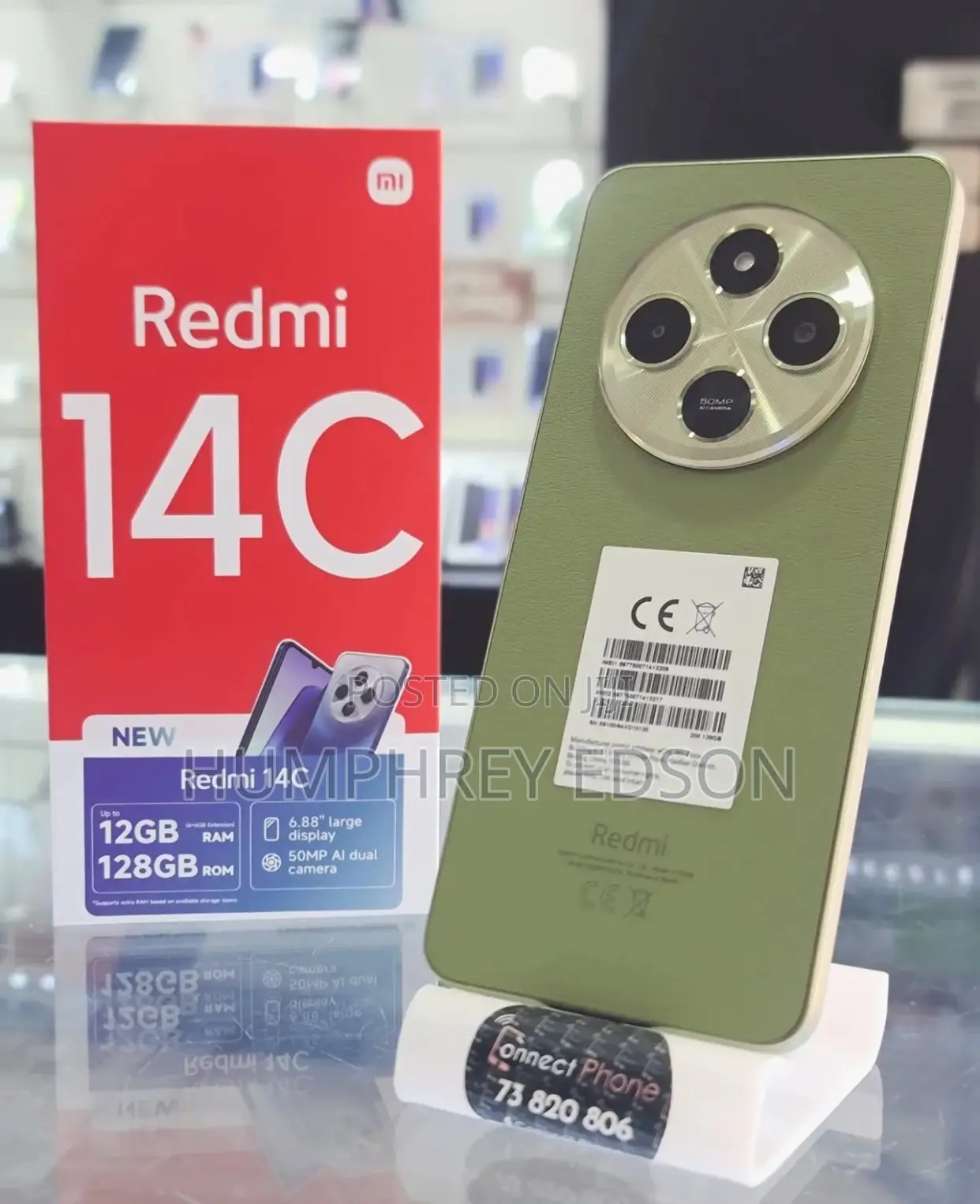 New Xiaomi Redmi 14C 256 GB Green