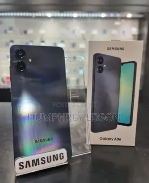 New Samsung Galaxy A06 64 GB Black