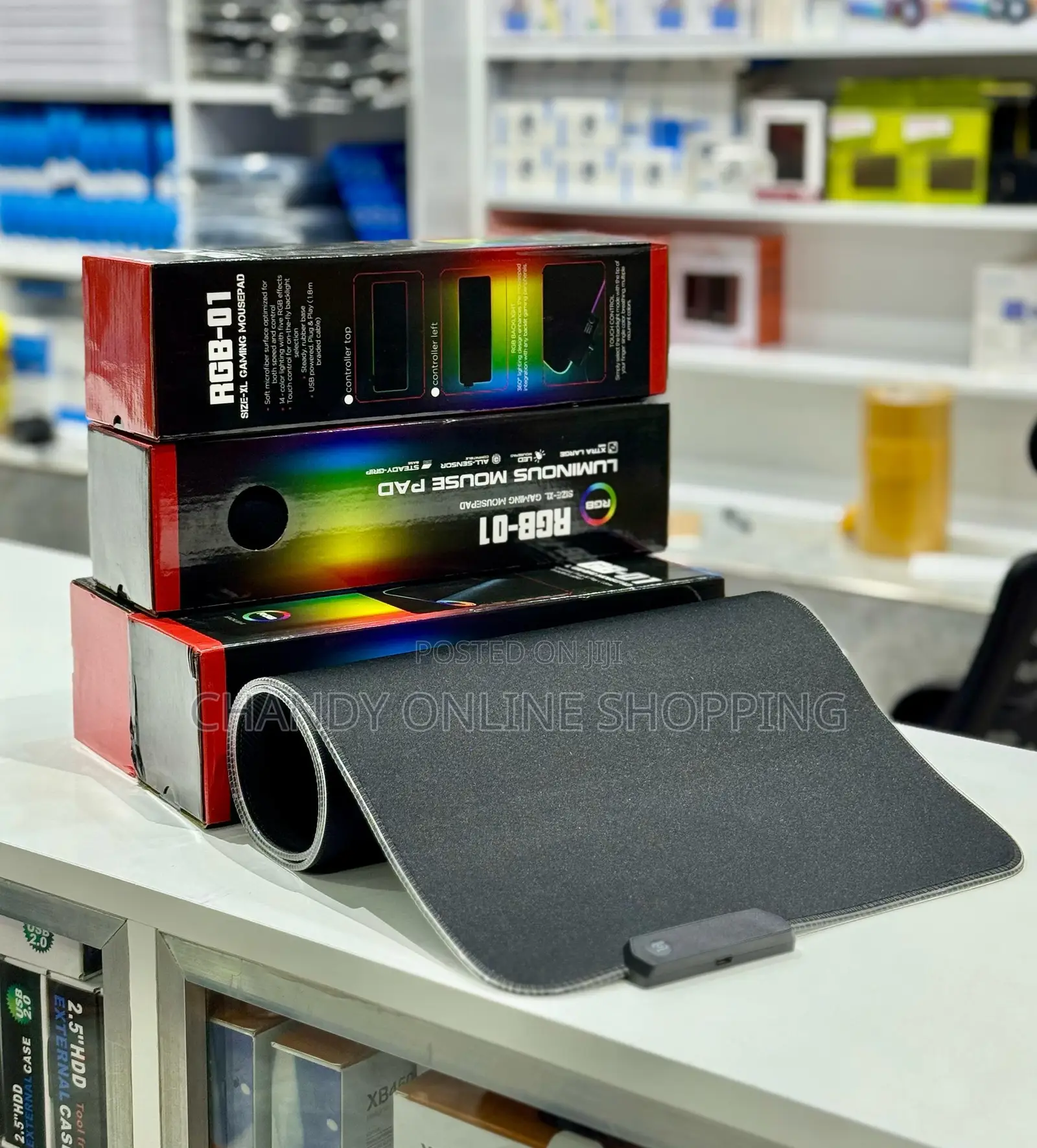 *Rgb Gaming Mousepad