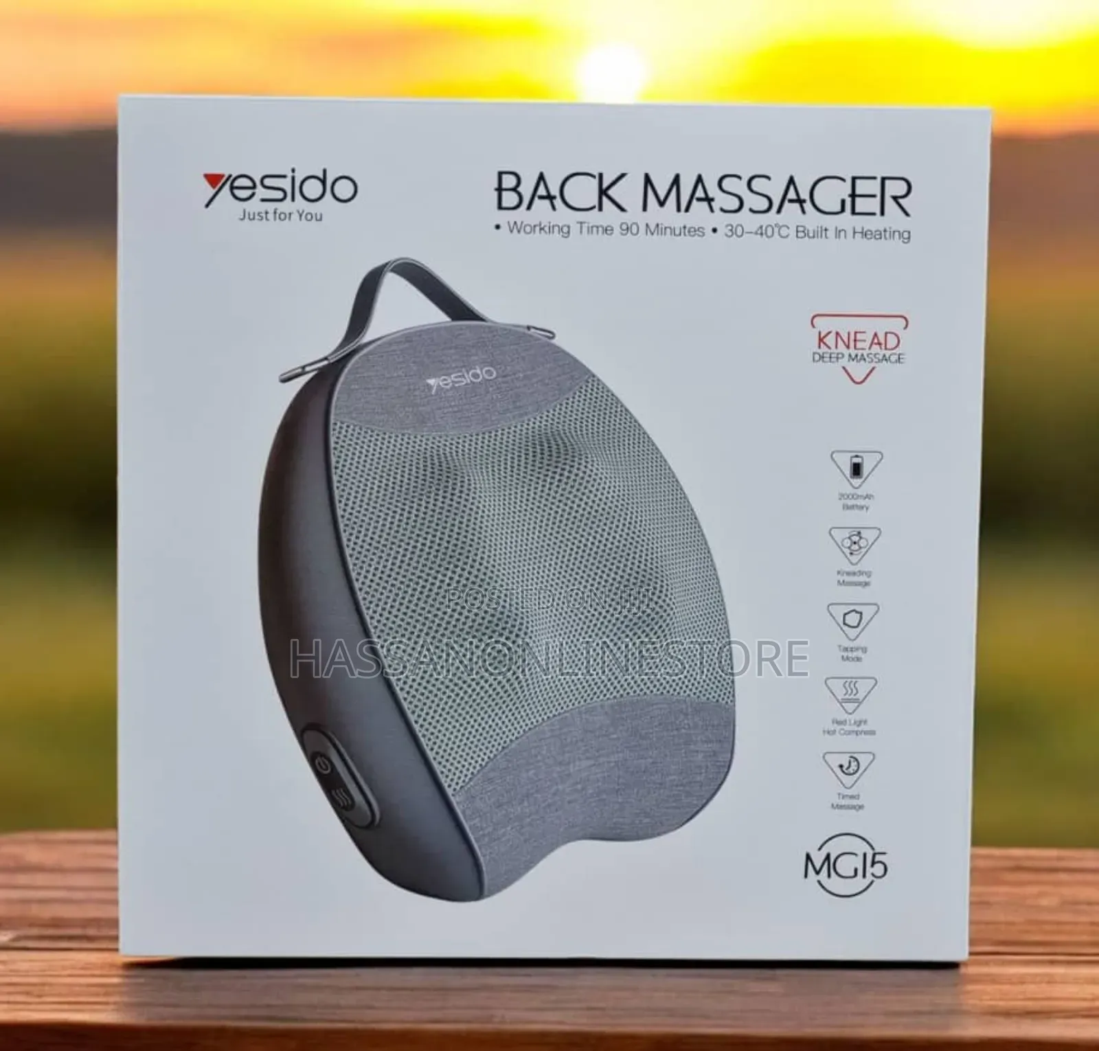 Yesido Mg15 Infrared Heat Back Massager