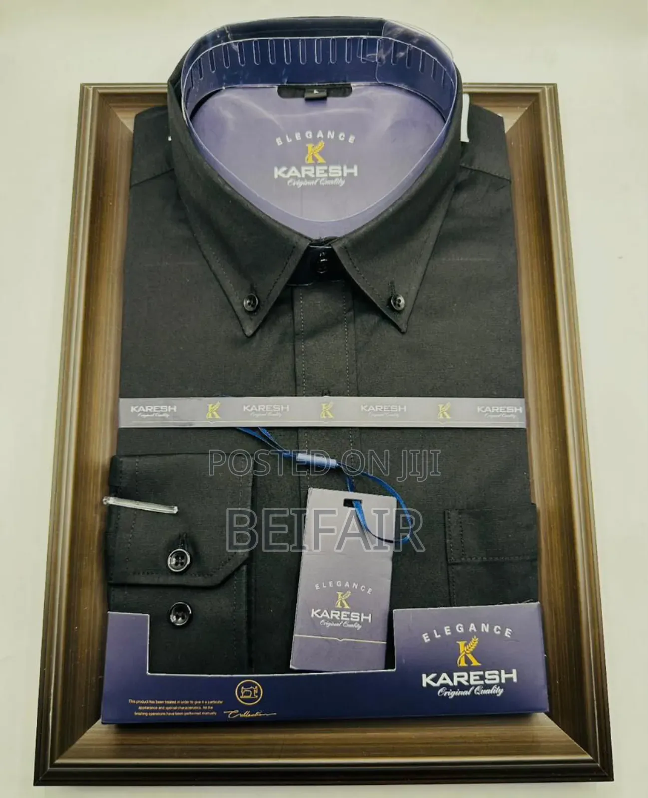 Plain Shirts - Down Buttons