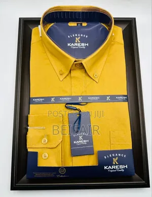 Plain Shirts - Down Buttons
