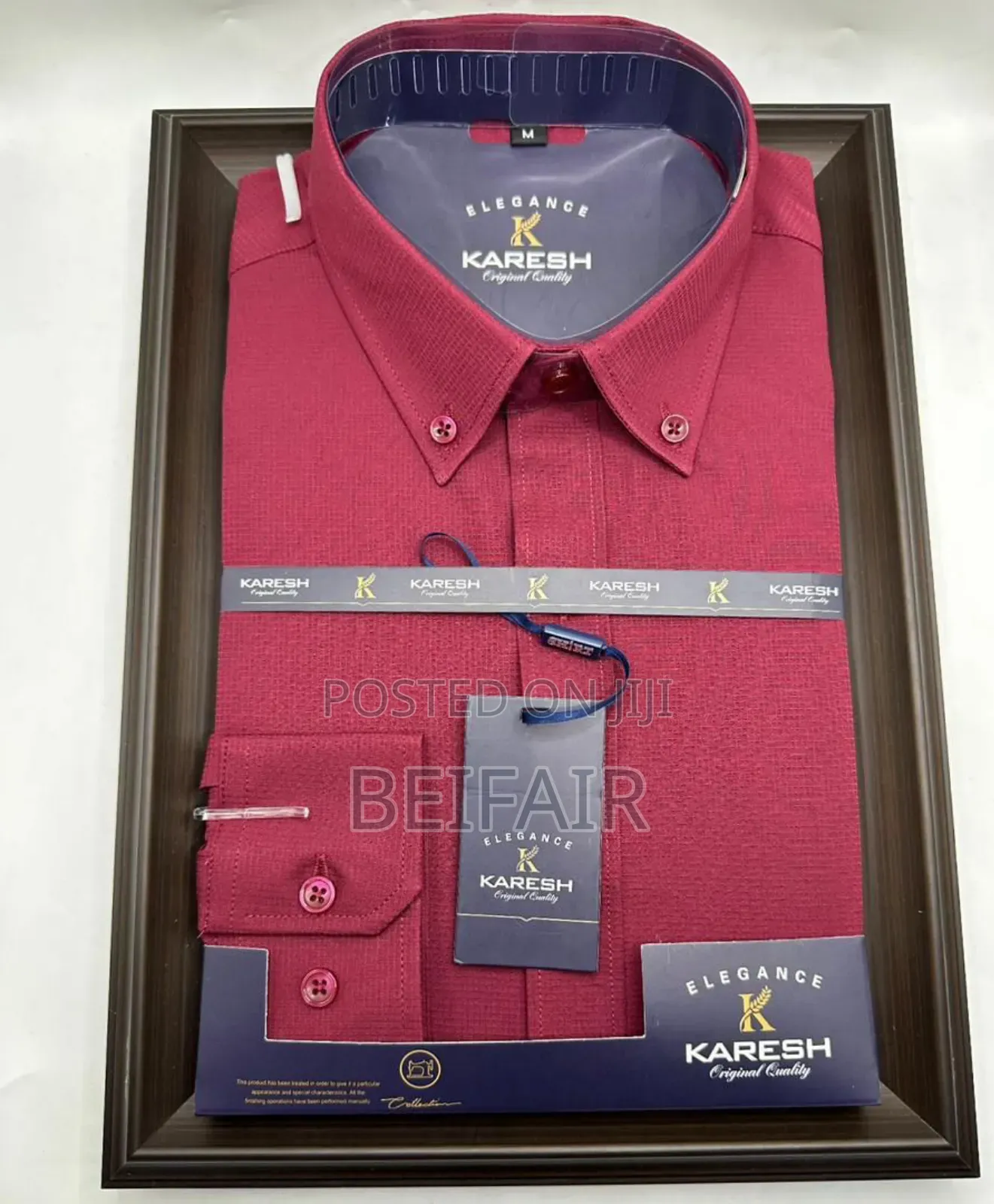 Plain Shirts - Down Buttons
