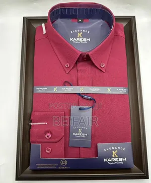 Plain Shirts - Down Buttons