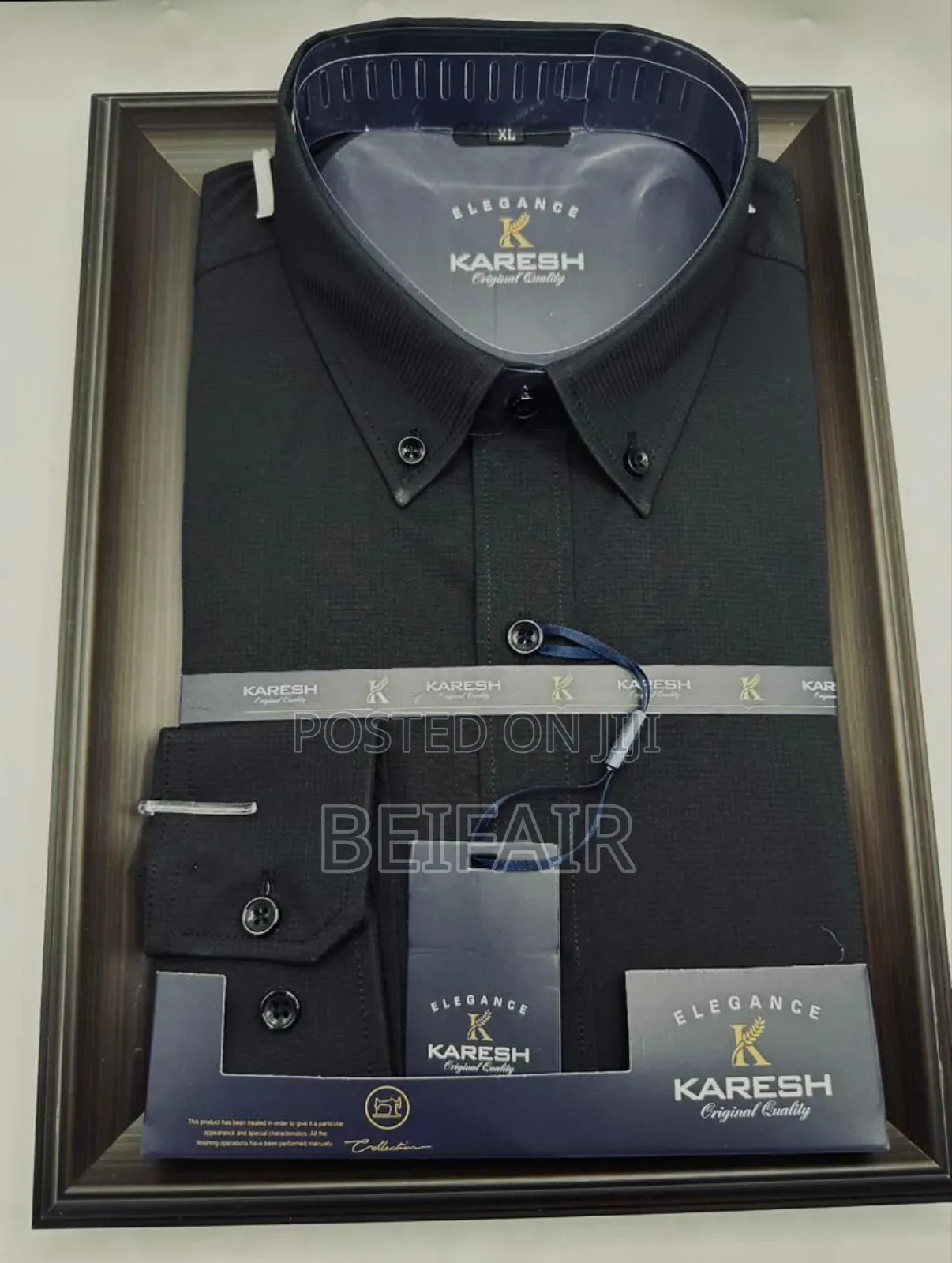 Plain Shirts Down Buttons High Quality