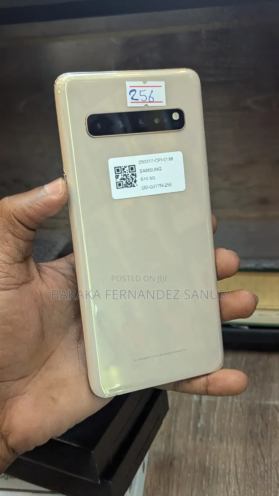 Samsung Galaxy S10 5G 256 GB Gold