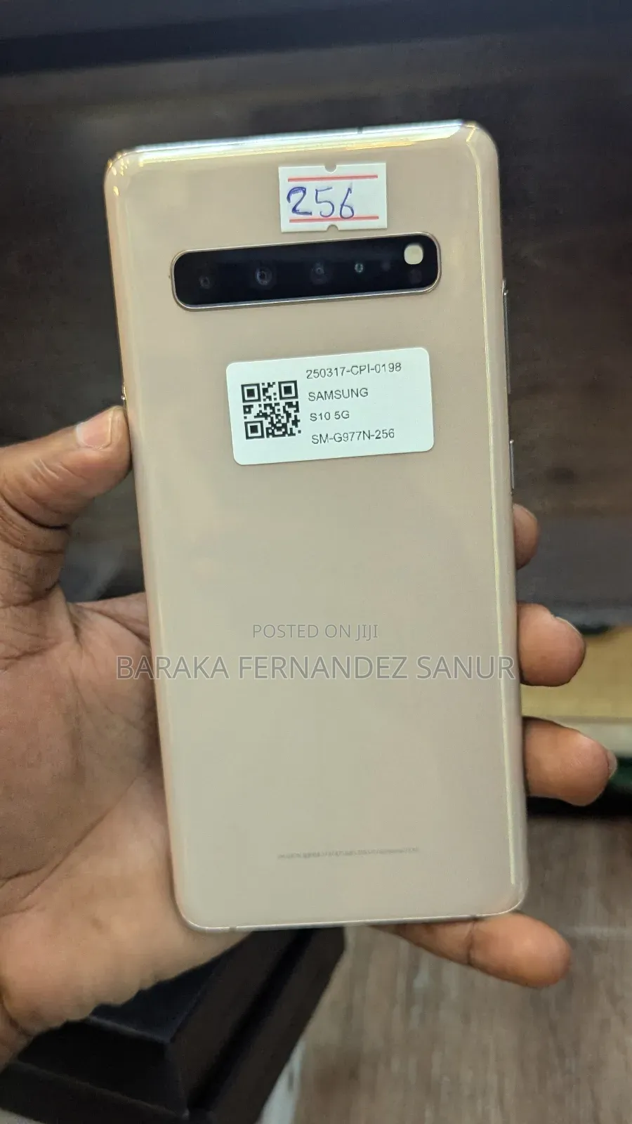 Samsung Galaxy S10 5G 256 GB Gold