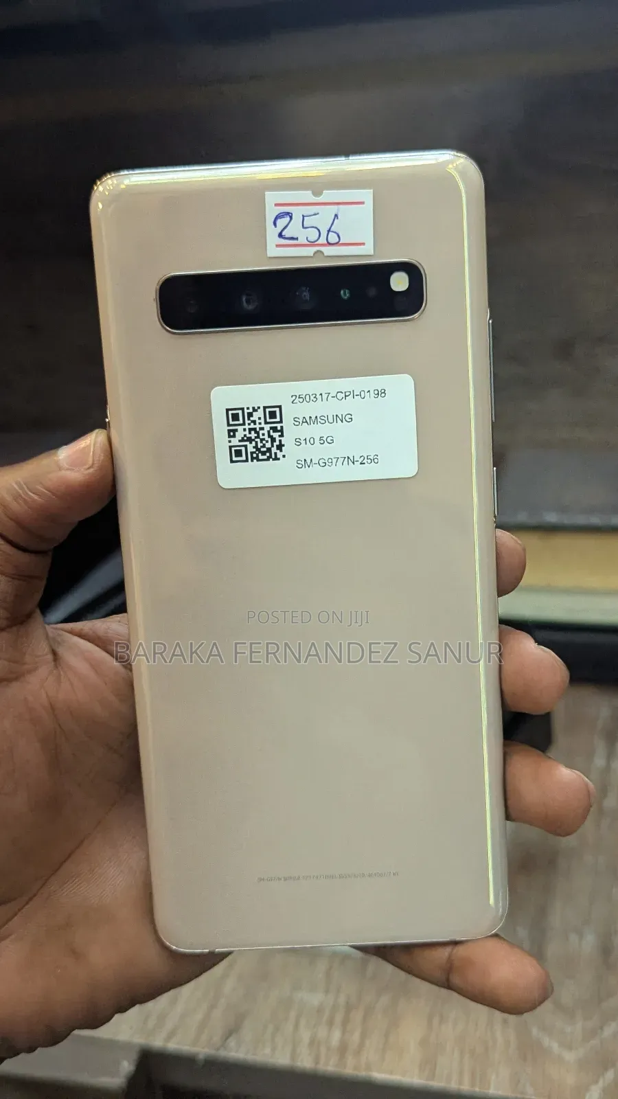 Samsung Galaxy S10 5G 256 GB Gold