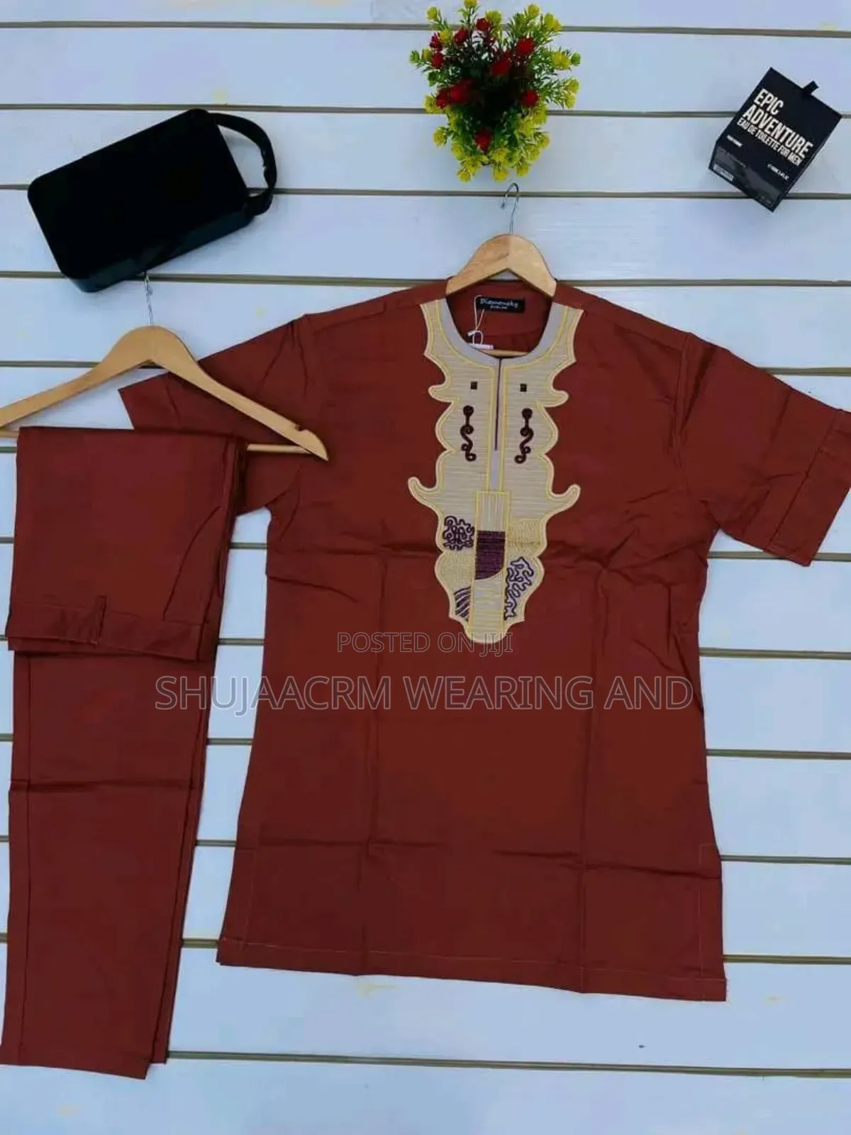 Short Sleeve Nigerian Fulls/Za Mikono Mifupi