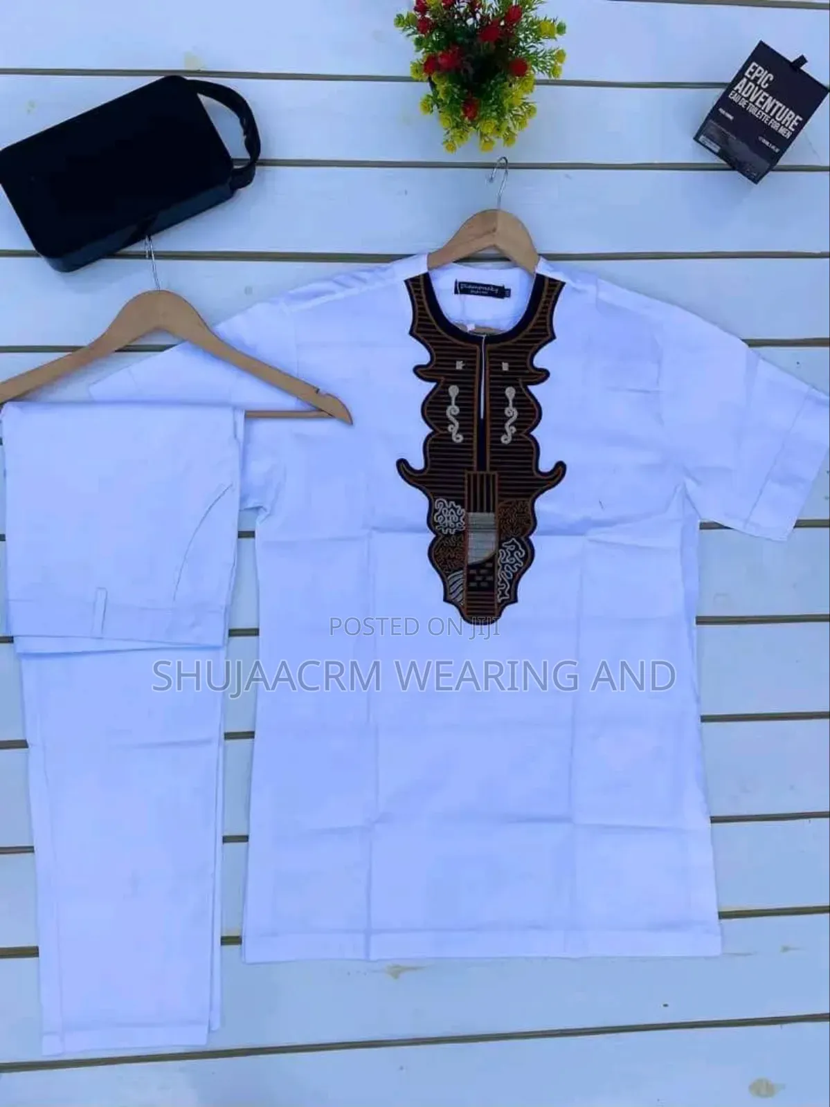 Short Sleeve Nigerian Fulls/Za Mikono Mifupi